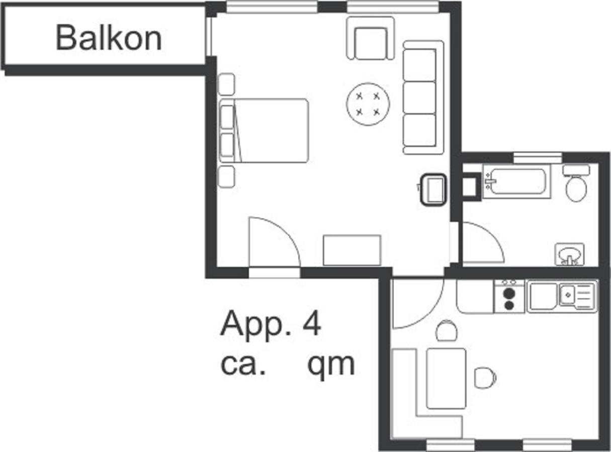 Landhaus Am Forst - Apartments باد ألكسندرباد المظهر الخارجي الصورة